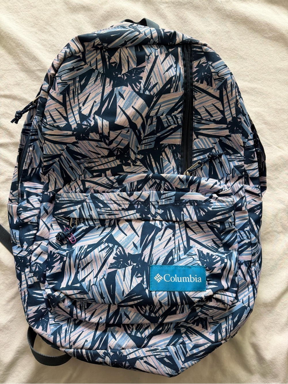 Columbia Men’s Navy & Pale Pink Graphic Backpack